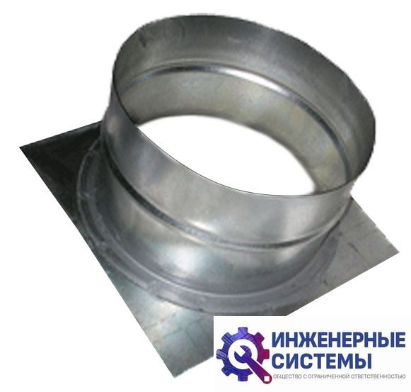 Адаптер-переход Shuft 150х150 на D=125 мм