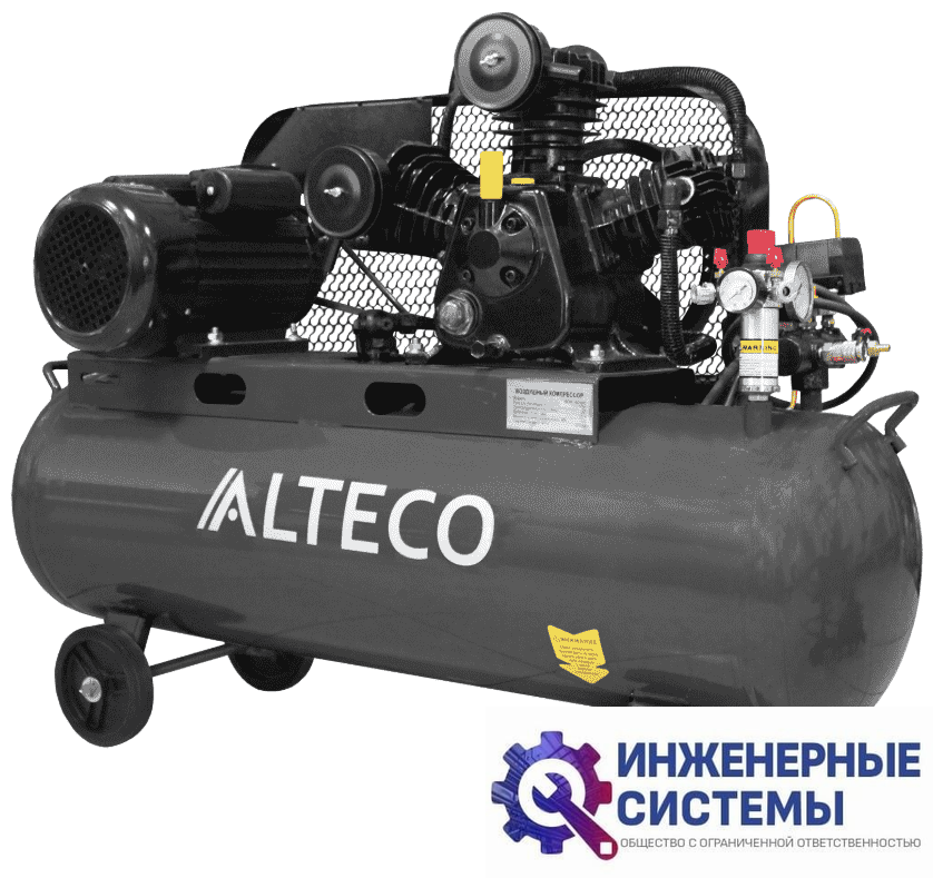Alteco ACB 100/400 компрессор поршневой масляный