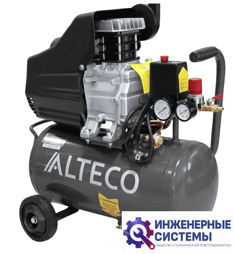 Alteco ACD 20/200 компрессор поршневой масляный