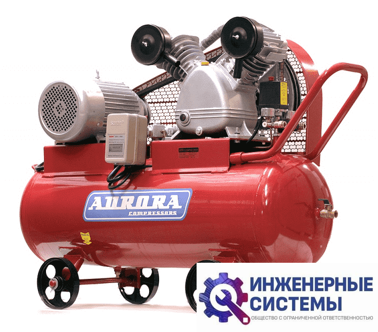Aurora Tornado-110 компрессор поршневой масляный