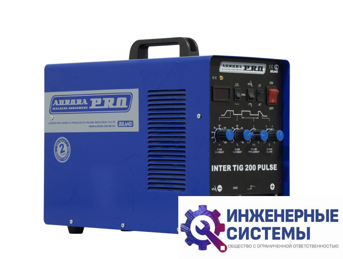 AuroraPRO INTER TIG 200 PULSE (TIG+MMA) MOSFET сварочный аппарат