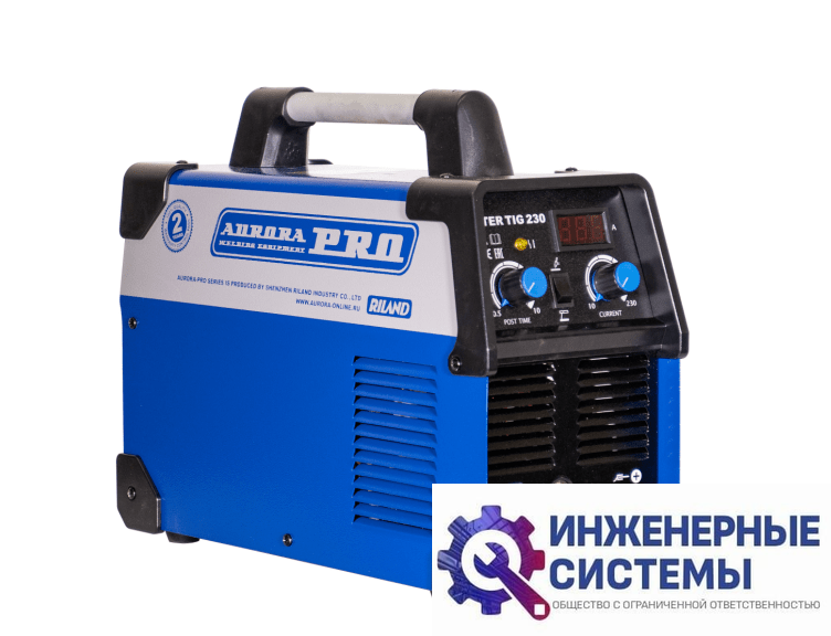 AuroraPRO INTER TIG 230 (TIG+MMA) MOSFET сварочный аппарат