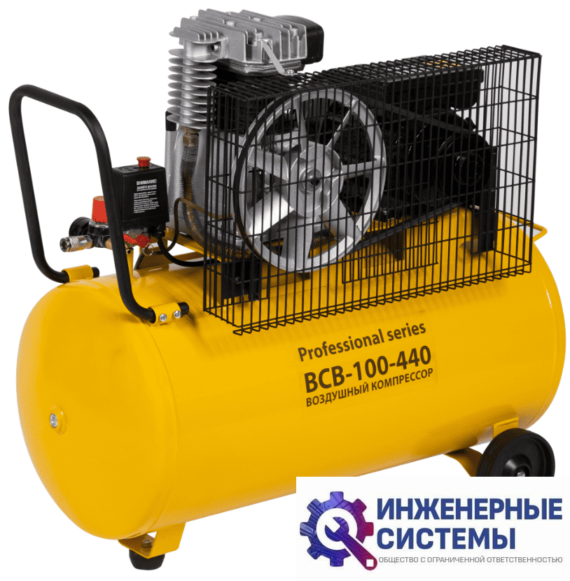 Ballu BCB-100-440 компрессор поршневой масляный