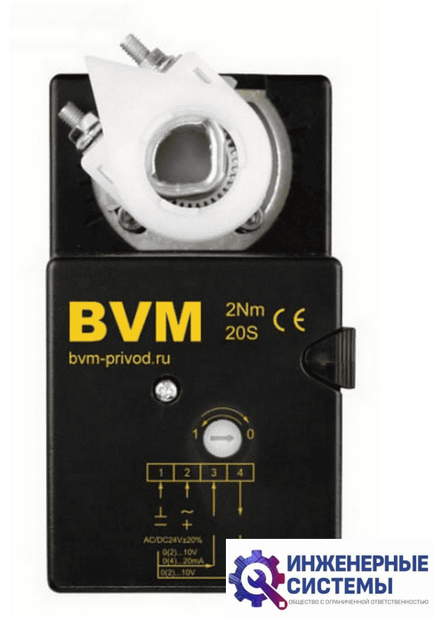 BVM TM230-SR-2 (230В, 2 Нм) электропривод