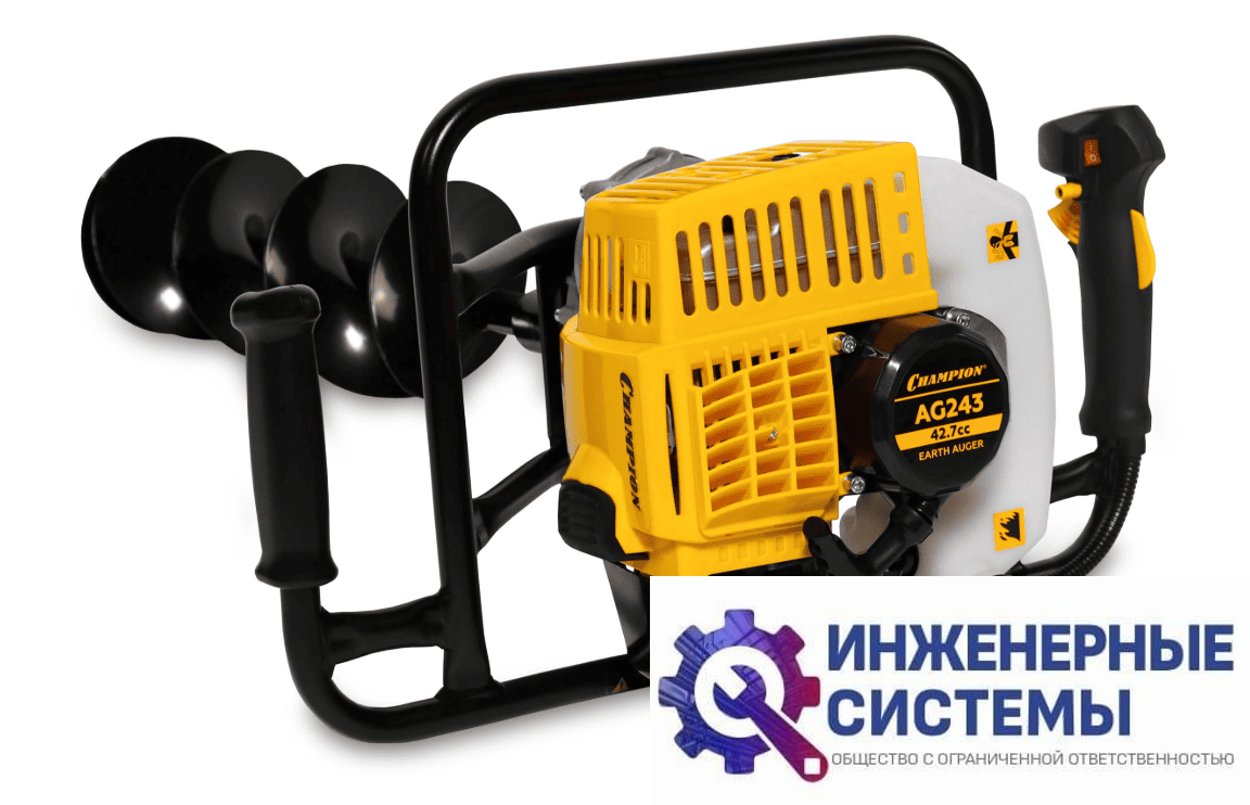 Champion AG243 мотобур (бензобур)