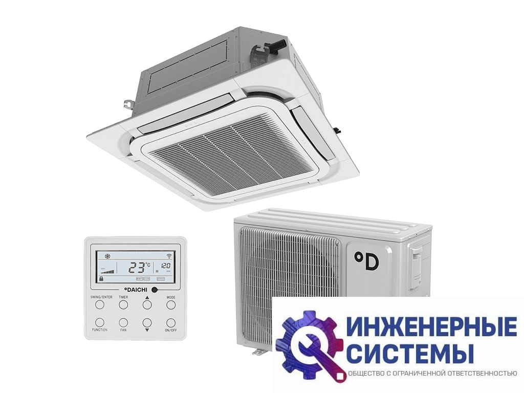 Daichi DA70ALCS1R/DF70ALS1R/DPC06L City Line кассетный кондиционер 7 кВт