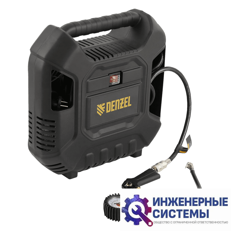 Denzel DL1100 компрессор поршневой безмасляный