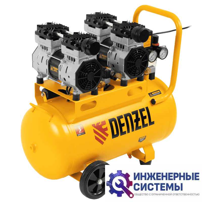 Denzel DLS 1500/50 компрессор поршневой безмасляный