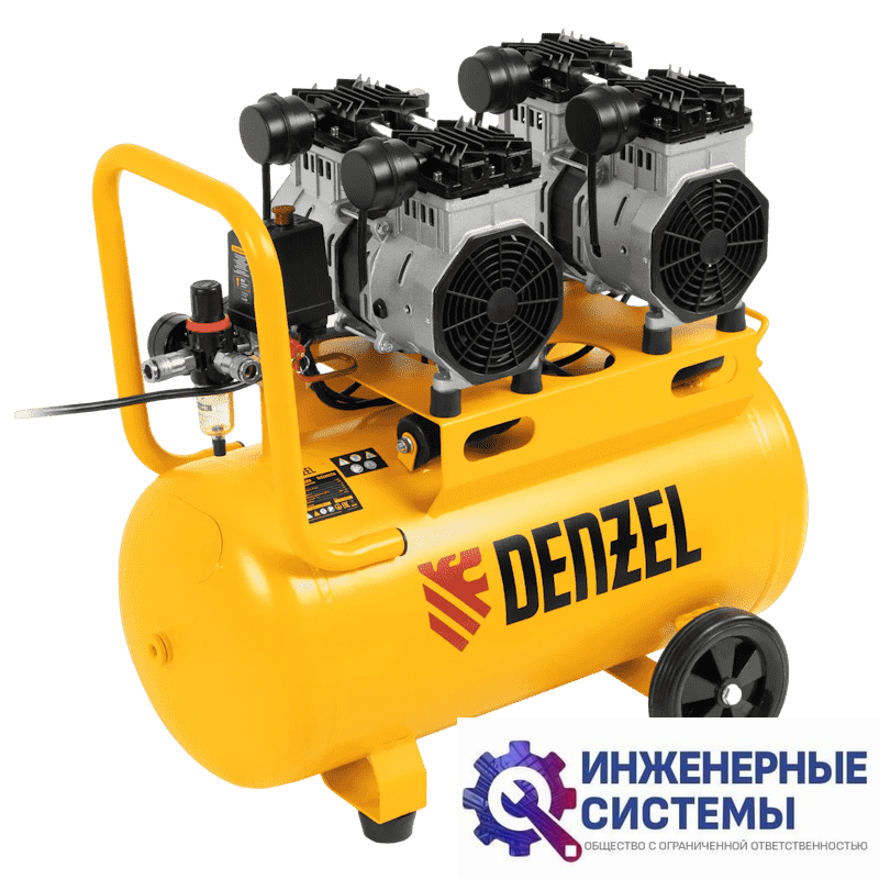 Denzel DLS 2200/50 компрессор поршневой безмасляный