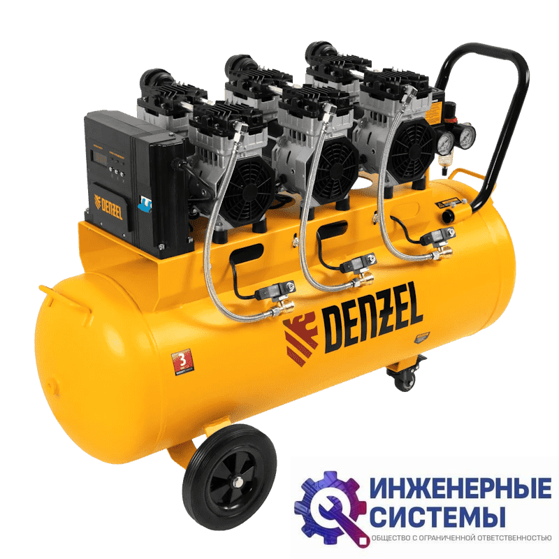 Denzel DLS 2250/100 компрессор поршневой безмасляный