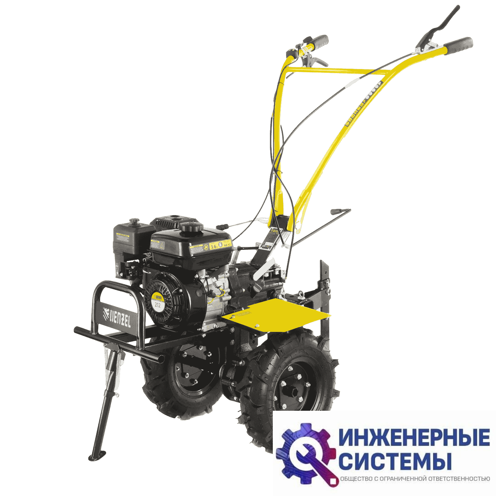 Denzel DPT-270X ВОМ мотоблок бензиновый
