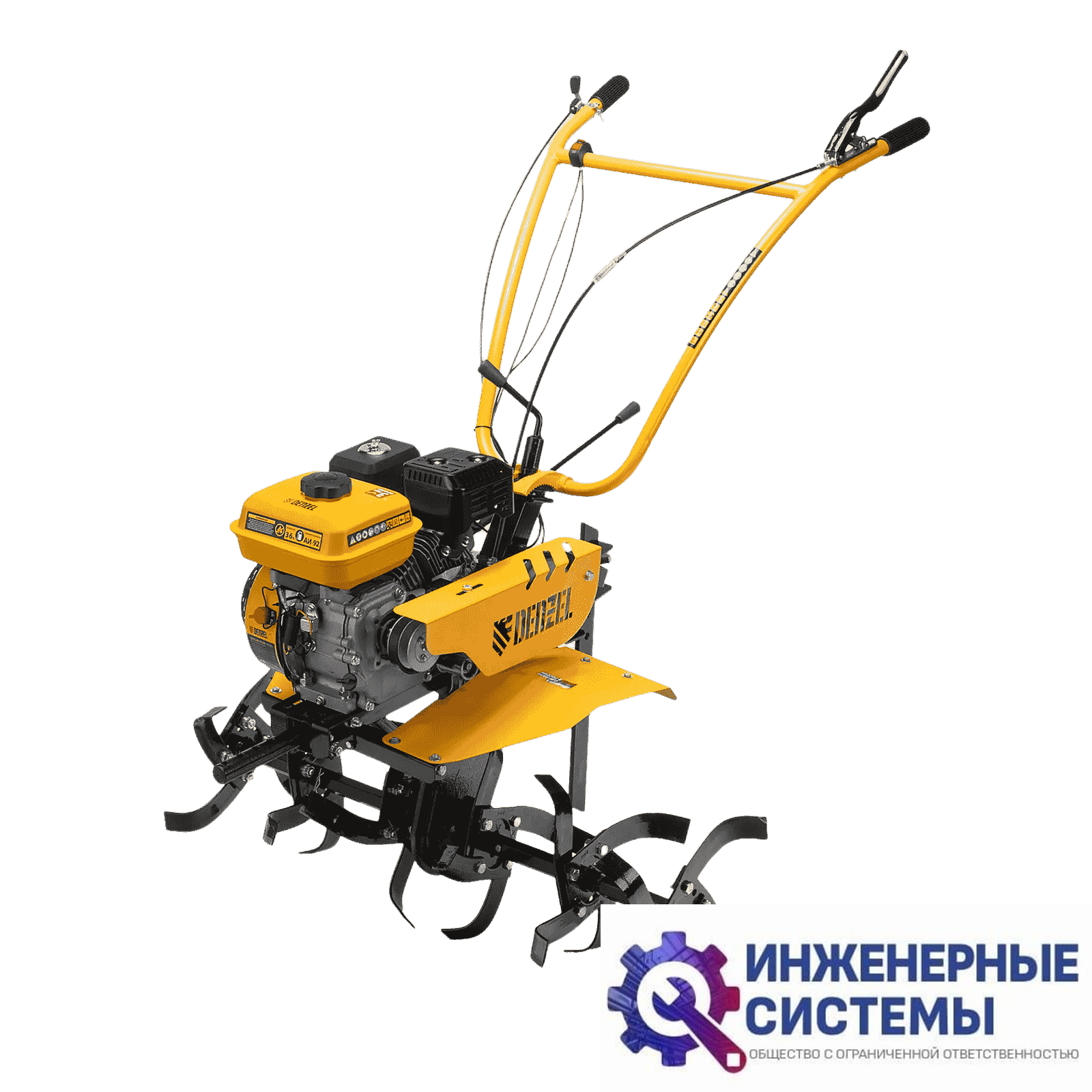 Denzel DPT-370S мотоблок бензиновый