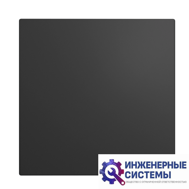 Diciti Aeon D100/125 175х175 Matt Black декоративная панель