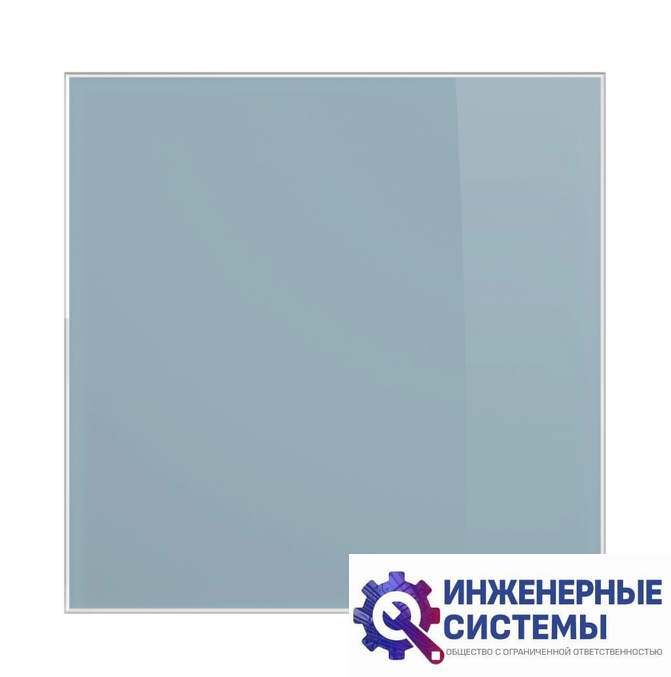Diciti Aeon D100/125 179х179 глянцевое стекло Pastel Blue декоративная панель