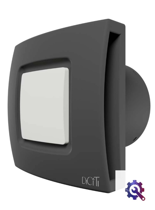 Diciti AERO 5C matt gray бытовой вентилятор купить в Иркутске