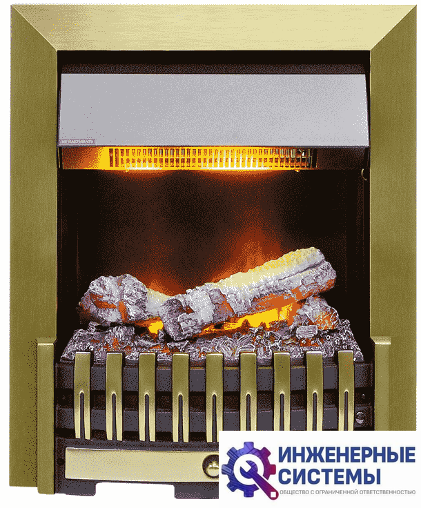 Dimplex Danville Antique Brass FB2 очаг электрический