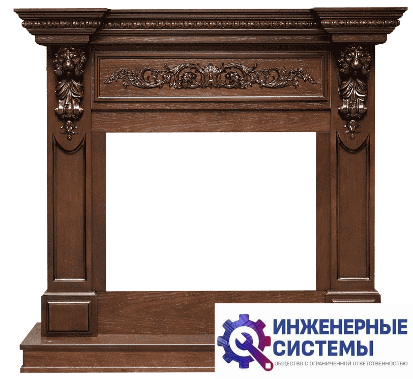 Dimplex Lancaster Темный дуб портал для камина