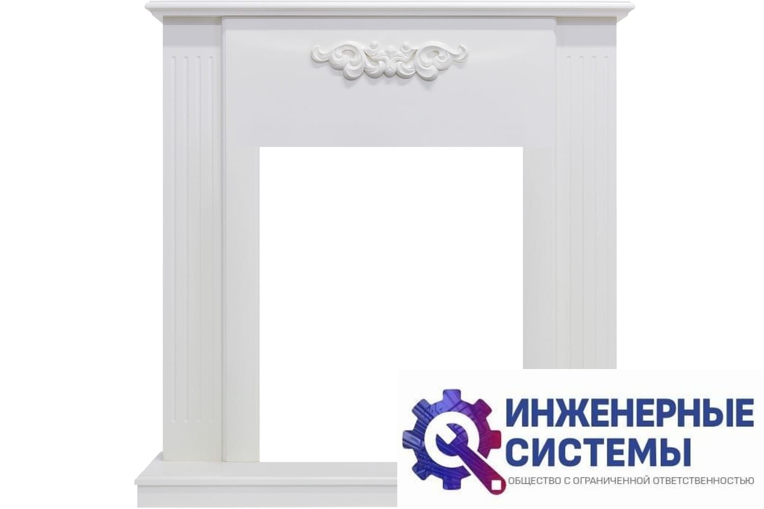 Dimplex Lumsden Белый дуб портал для камина