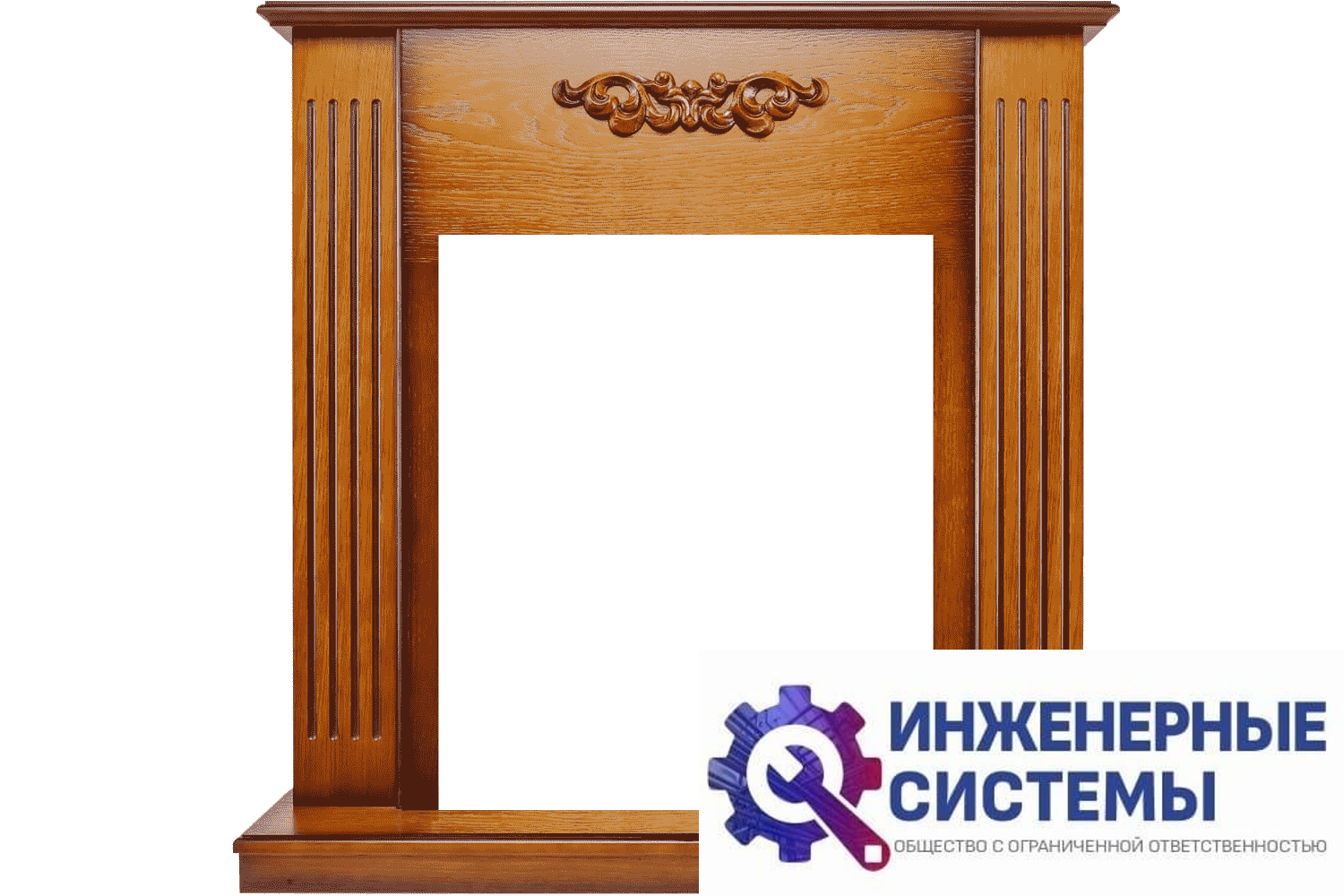 Dimplex Lumsden Дуб антик портал для камина