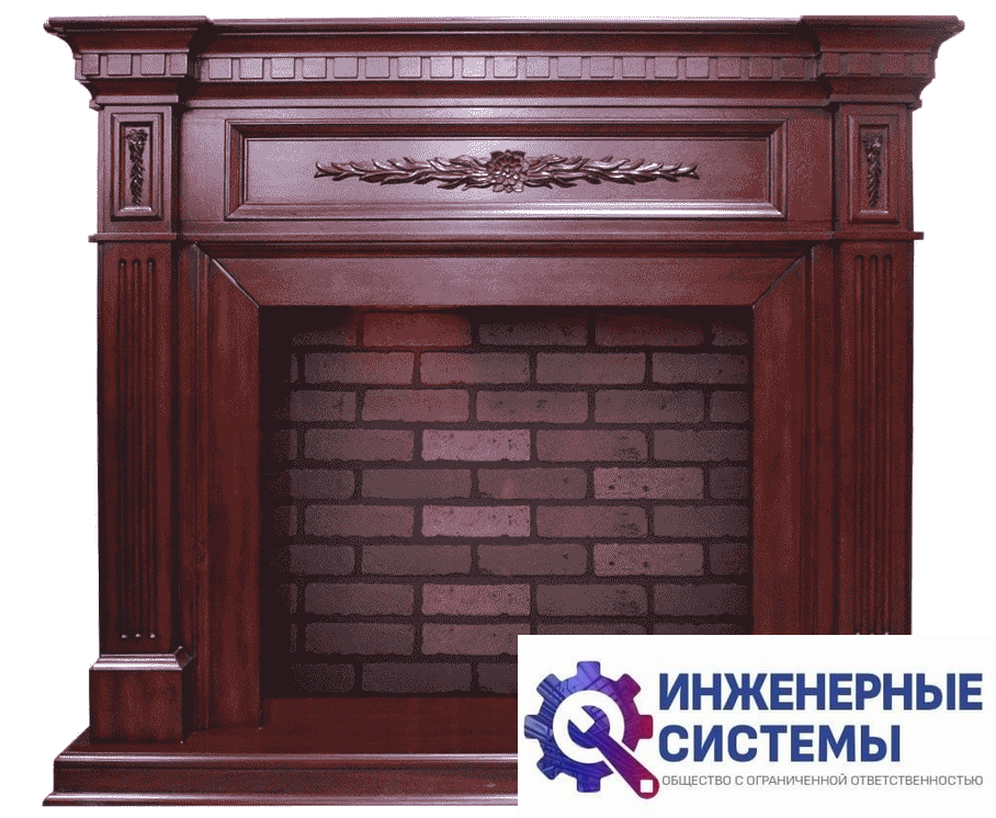 Dimplex Luxemburg Темная вишня портал для камина