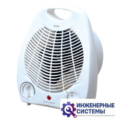 Ecostar EFH-R2000DS-WT настольный тепловентилятор