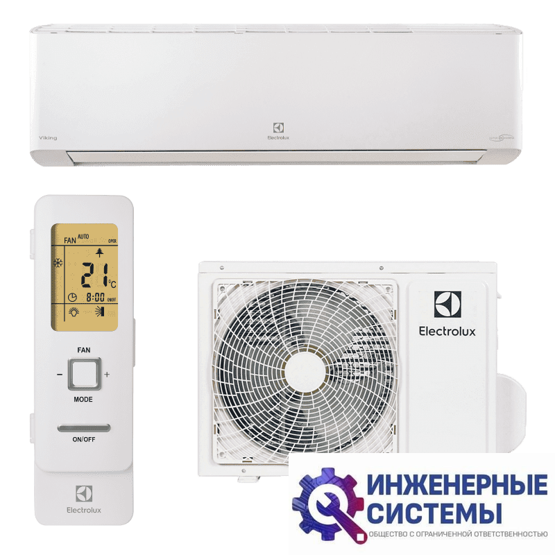 Electrolux EACS/I-12HVI/N8_21Y Viking 2.0 Super DC Inverter кондиционер 3,5 кВт