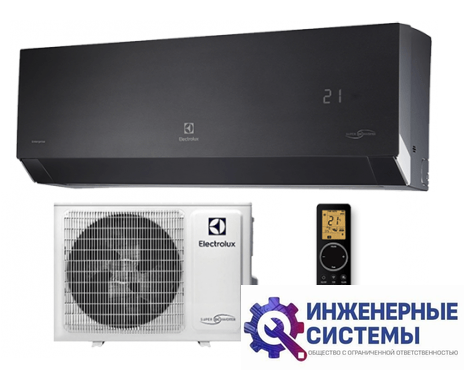Electrolux EACS/I-18HEN-BLACK/N8_24Y Enterprise Super DC Inverter кондиционер 5 кВт