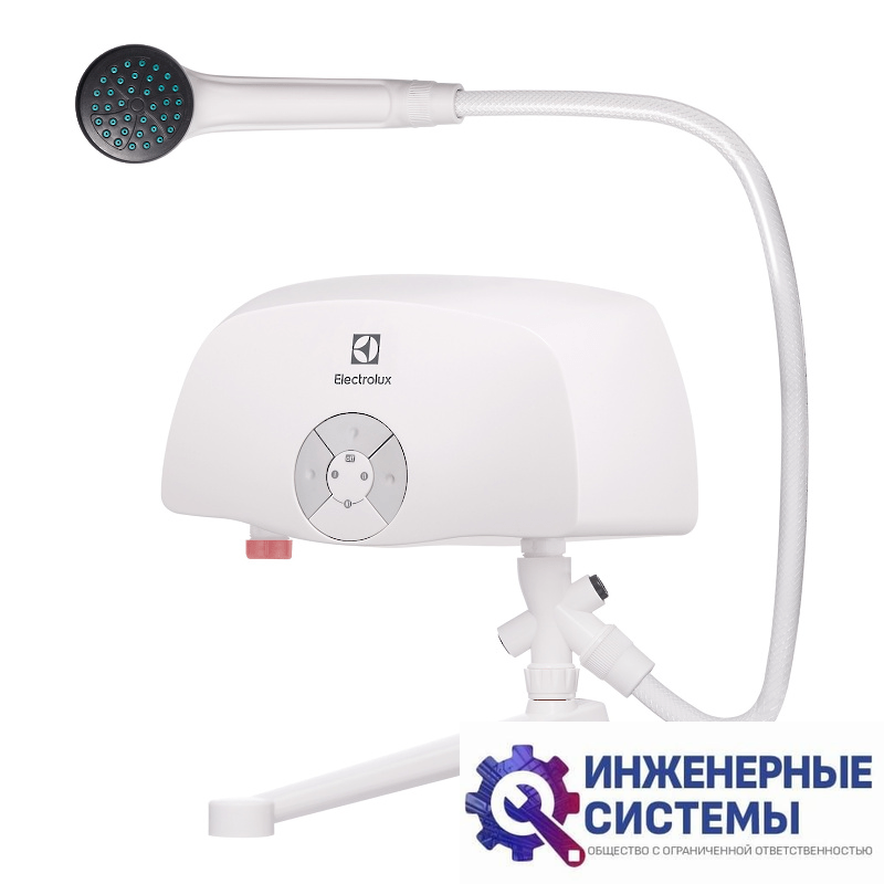 Electrolux Smartfix 2.0 TS (5,5 kW) - кран+душ проточный водонагреватель