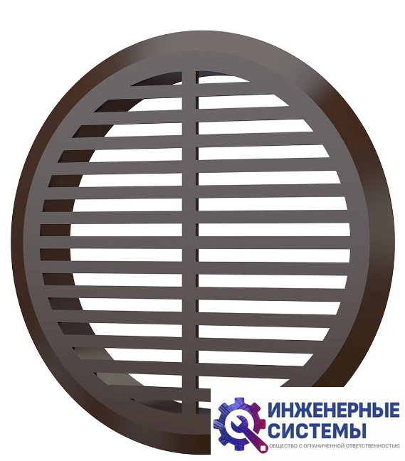 Era 05ДП 1/4 Brown решетка пластиковая