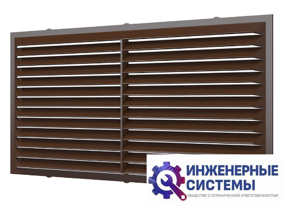 Era 1122С Brown решетка пластиковая