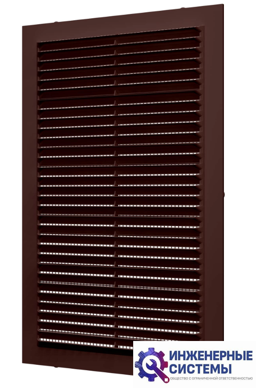 Era 1318С Brown решетка пластиковая