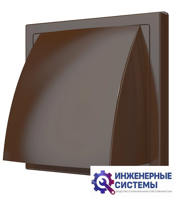 Era 1515К10ФВ 150x150 D100 brown выход настенный