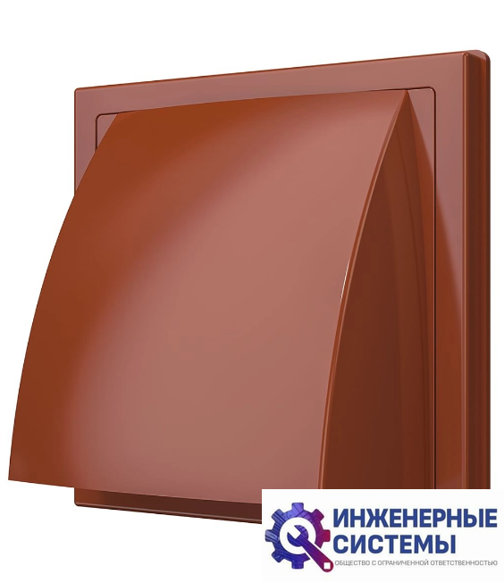 Era 1515К12,5ФВ 150x150 D125 terracotta выход настенный