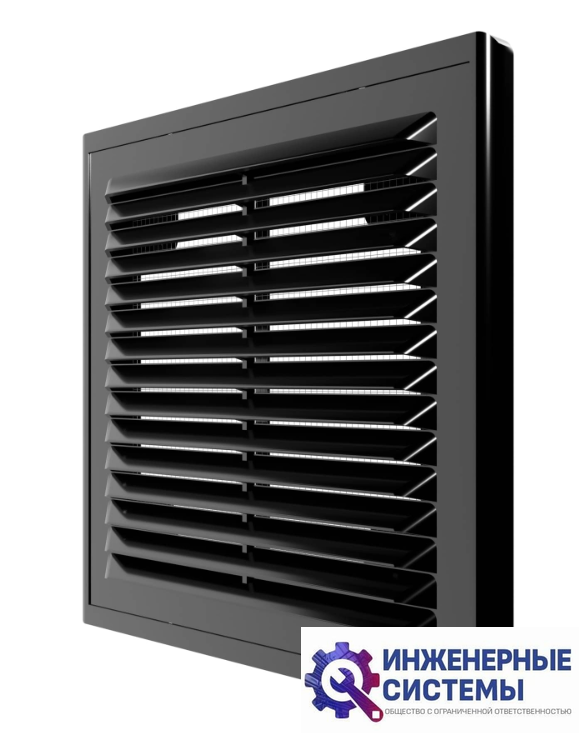 Era 1515Р Black решетка пластиковая