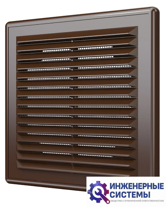 Era 1515Р Brown решетка пластиковая