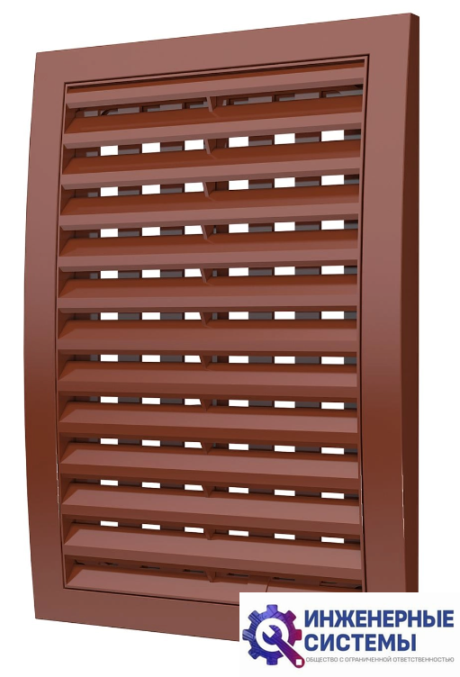 Era 1825РРПН Terracotta решетка пластиковая