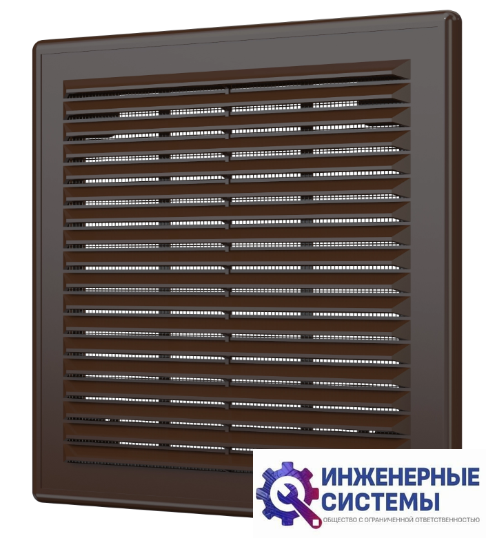 Era 2121Р Brown решетка пластиковая