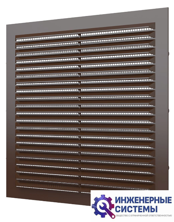Era 2323С Brown решетка пластиковая