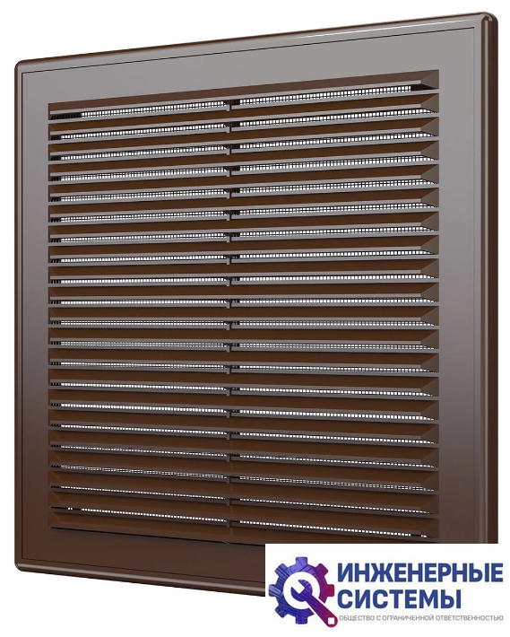 Era 2525Р Brown решетка пластиковая