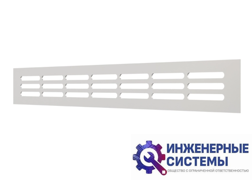 Era 3004DP AL Silver решетка алюминиевая