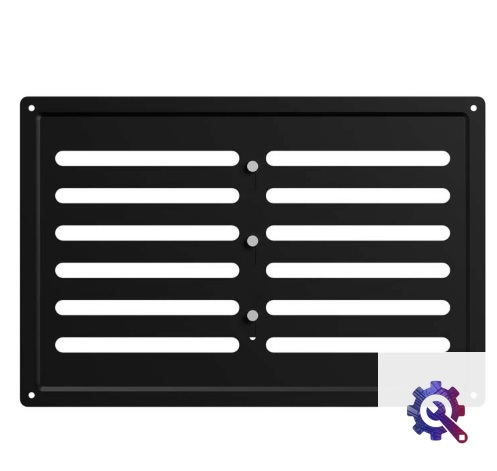 Era 3020mer black решетка из оцинкованной стали купить в Иркутске