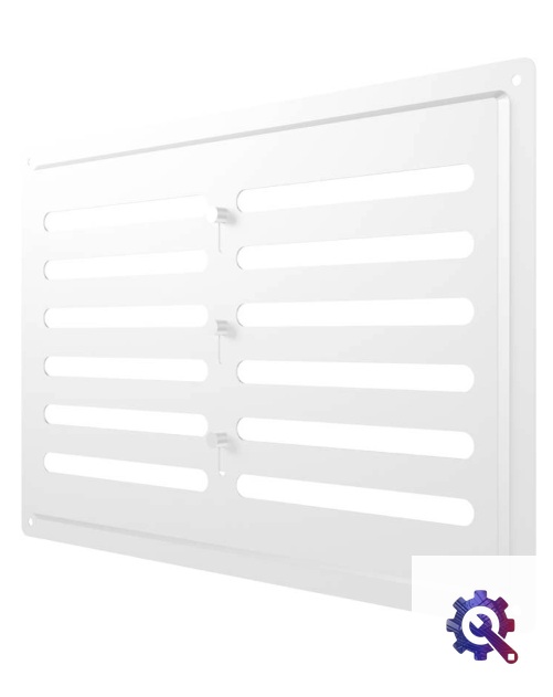 Era 3020mer white решетка из оцинкованной стали купить в Иркутске