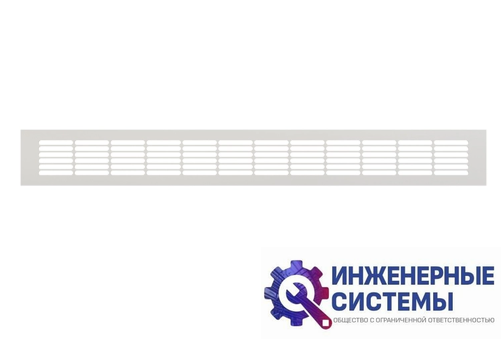 Era 5006DP AL Silver решетка алюминиевая