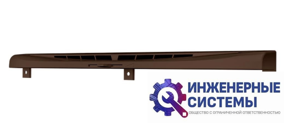 Era WV350 Brown оконный приточный клапан