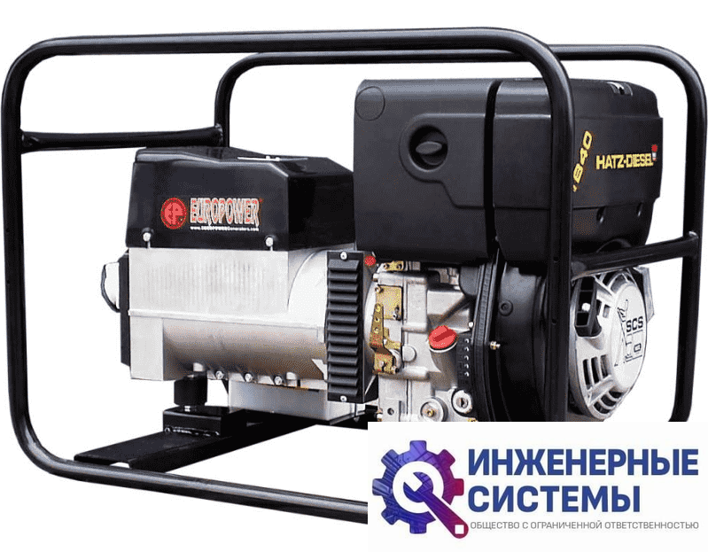 Europower EP 200 DX2 DC сварочный дизельный генератор 4,4 кВт