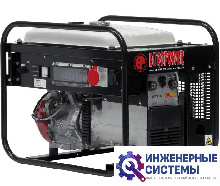 Europower EP 200 Х/25 DC сварочный бензиновый генератор 7 кВт