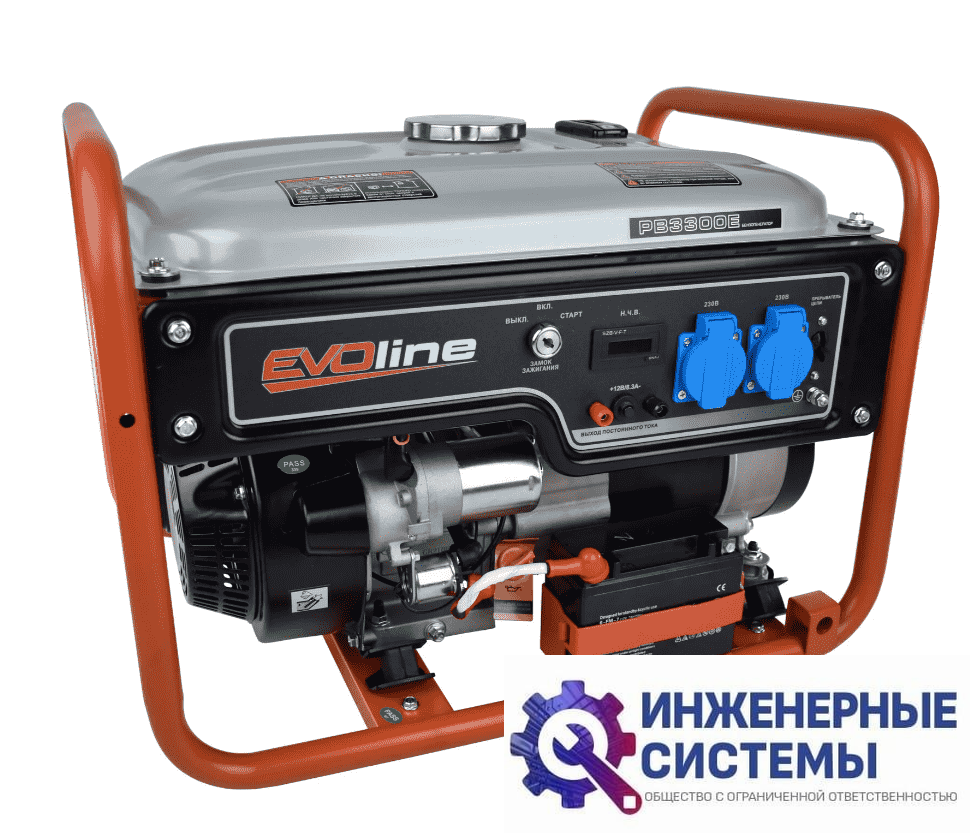 Evoline PB 3300 E бензогенератор 3 кВт