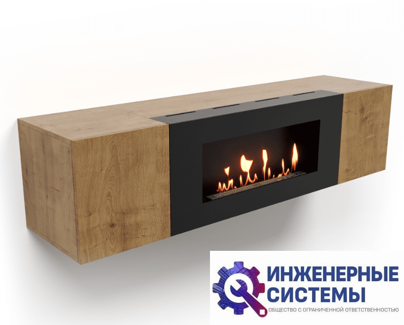 Firelight BFP-P1600 дуб вотан тумба с биокамином