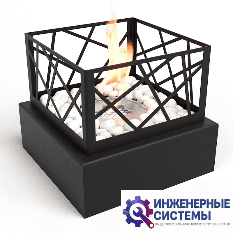 Firelight BFP-T185BFB Bonfire Black биокамин