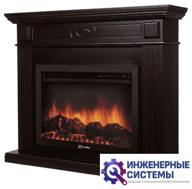 Firelight Bianco 25 шпон Венге портал для камина
